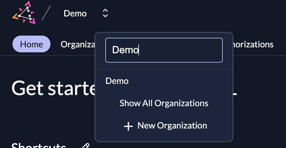 Select Organization